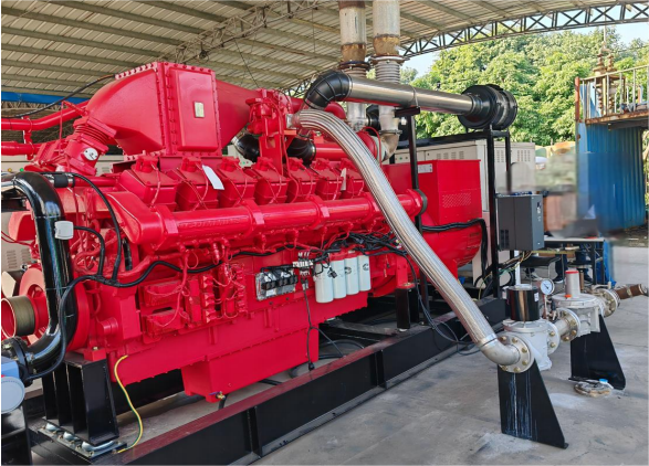 Cummins gas generator set